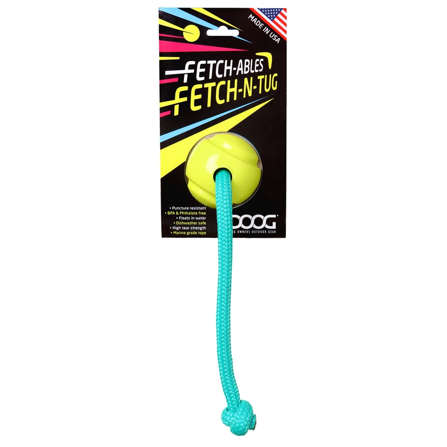 Fetch-N-Tug Ball & Rope Toy