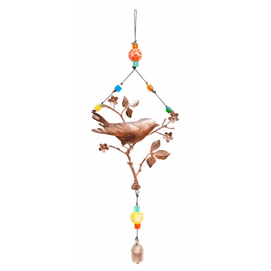 Branching Out Bird Beaded Chime