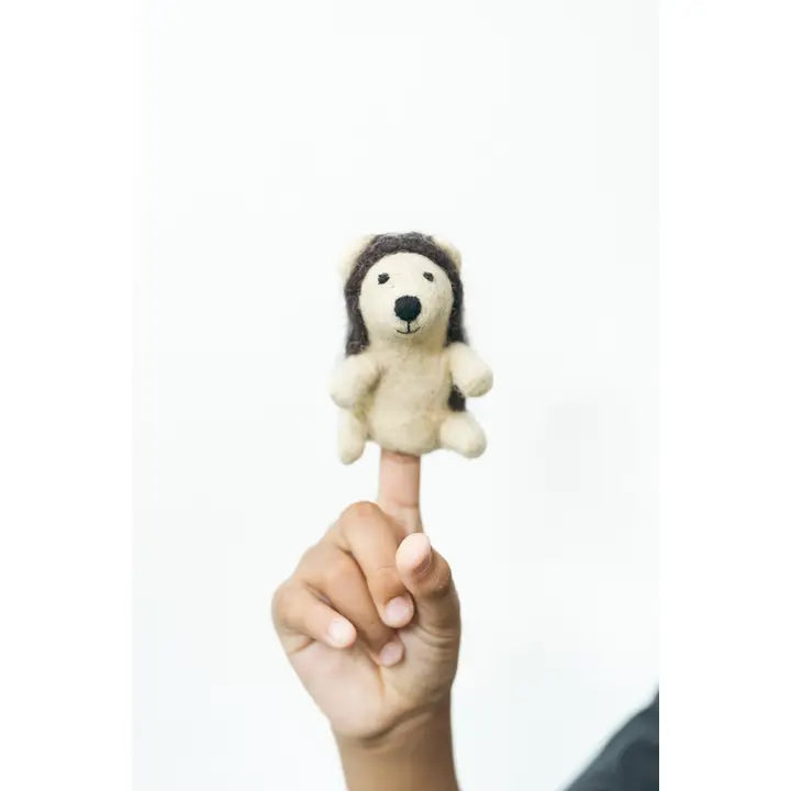 Hedgehog Finger Puppet
