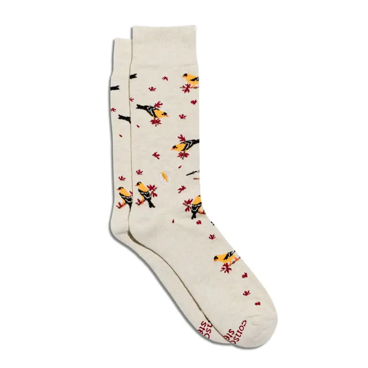 Socks That Protect Goldfinches