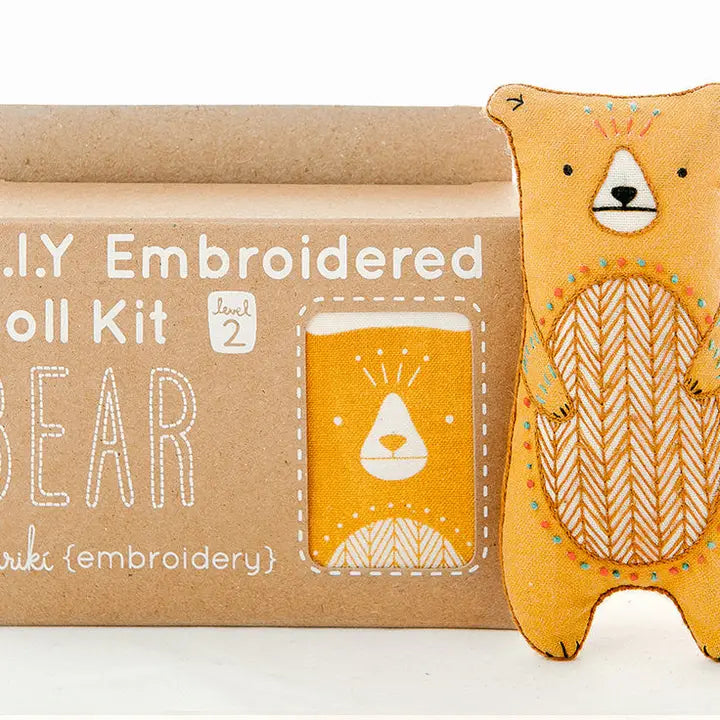 Embroidery Kit - Bear