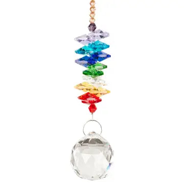 Crystal 7 Chakra Hanging Orname