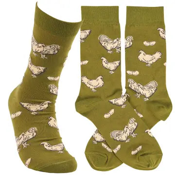Happy Chicken Socks