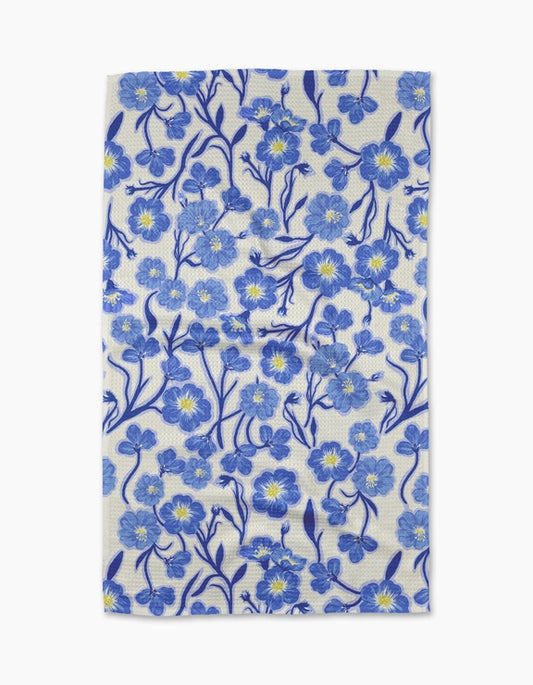 Geometry Tea Towel: Primavera Blooms