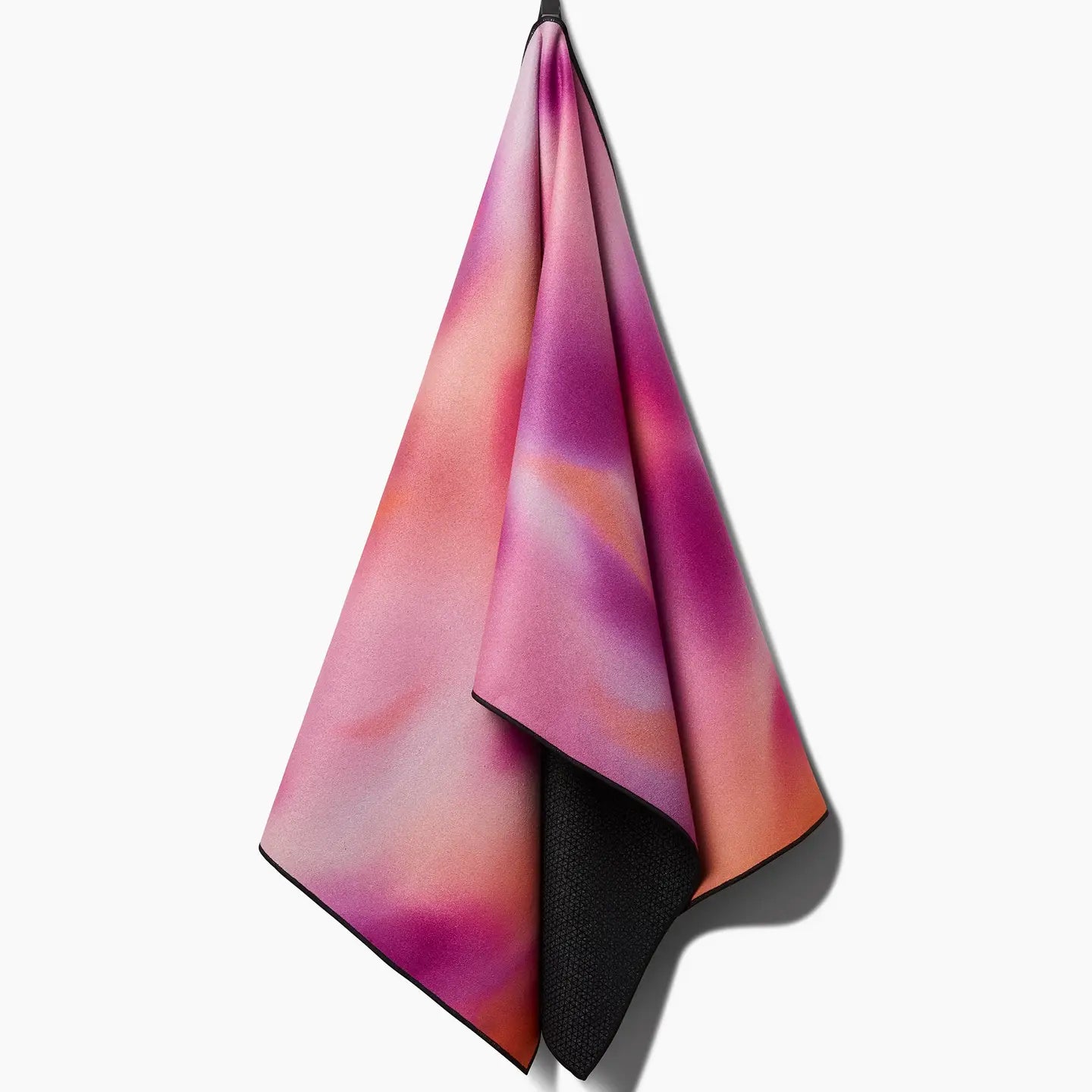 Geometry Yoga Towel Magenta