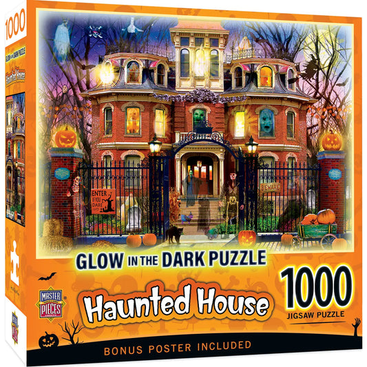 Haunted House Puzzle - Glow in the Dark