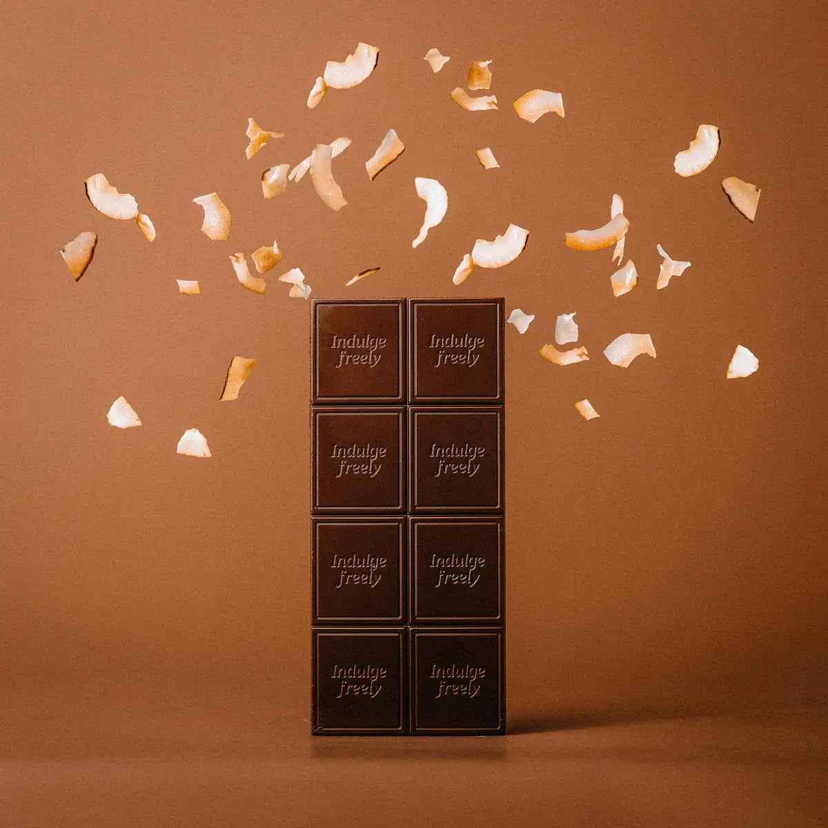 Date Sweetened Dark Chocolate Bar Toasted Coconut