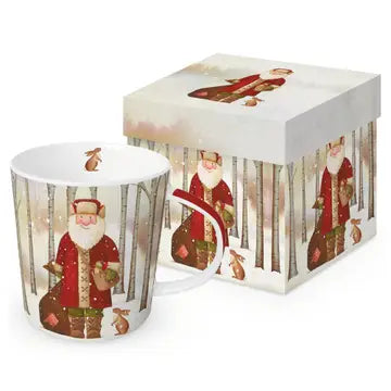 Mug in Box Santa & Rabbit
