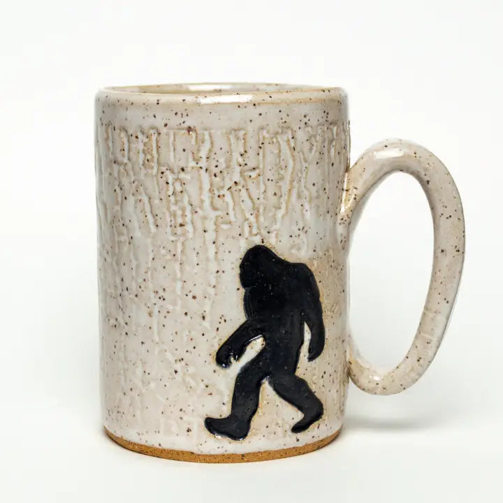 Sasquatch White Handmade Mug-16oz