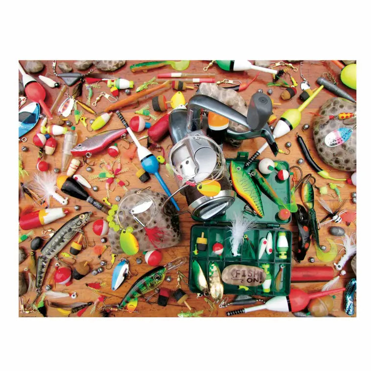 Lures & Legends:  Fishing Lures 550 piece Puzzle