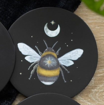 Dark Forest Bee Coaster