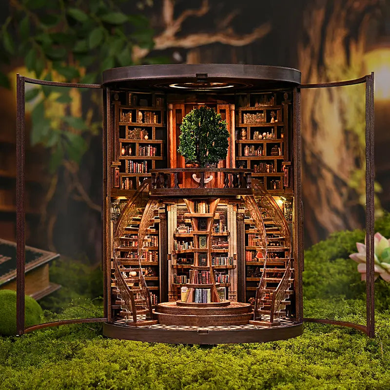 DIY Miniature House Kit: Tree of Knowledge