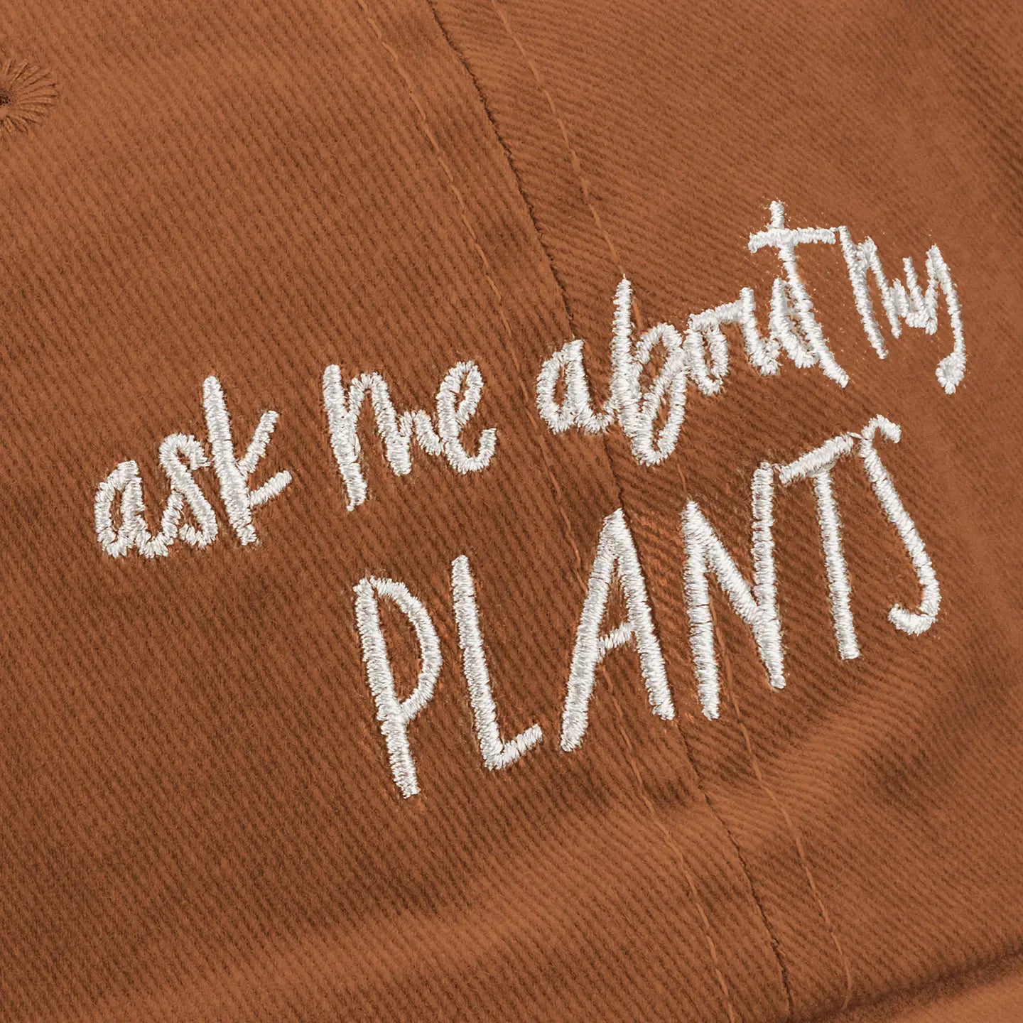 Ask Me About My Plants Baseball Hat