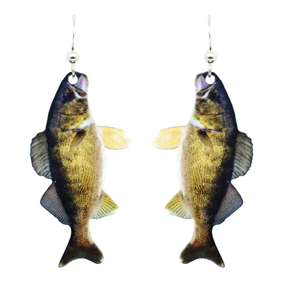 Walleye Fish Earrings