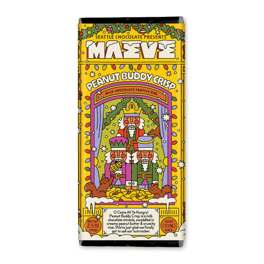 Peanut Buddy Crisp Truffle Bar