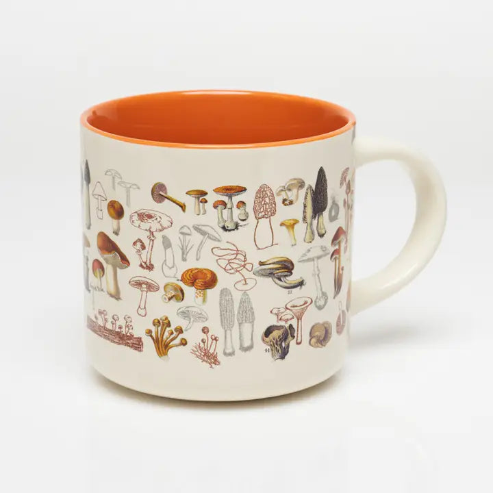 Mushrooms Ceramic Mug 15oz