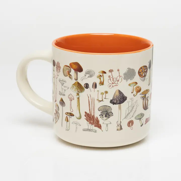 Mushrooms Ceramic Mug 15oz