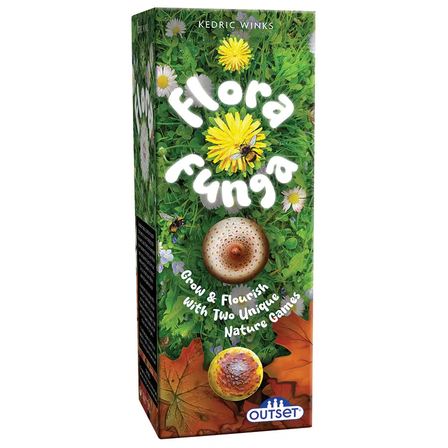 Flora Funga: Two Nature-Inspired Strategy Games