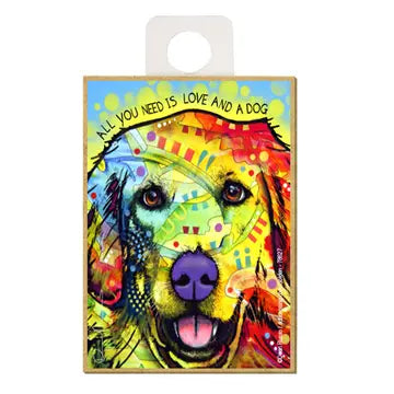 Golden Retriever All You Need Magnet