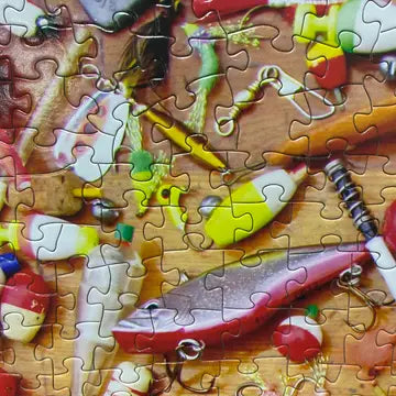 Lures & Legends:  Fishing Lures 550 piece Puzzle