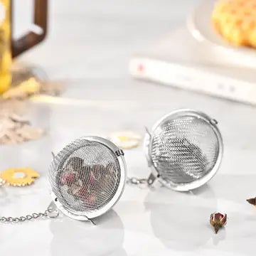 Tea Infuser Ball Yellow Daisy