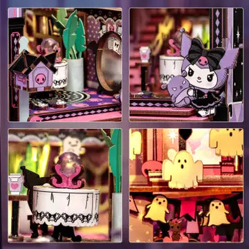 DIY Book Nook Kit: Kuromi Spooky House