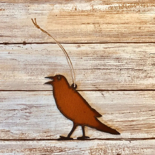 Rusty Raven Ornament