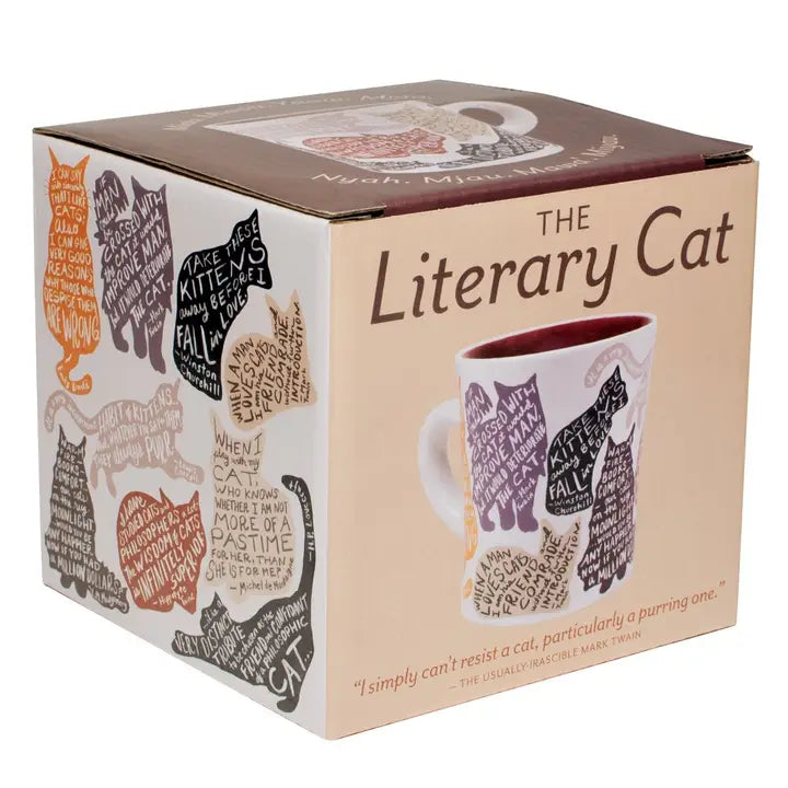 The Literary Cat Mug