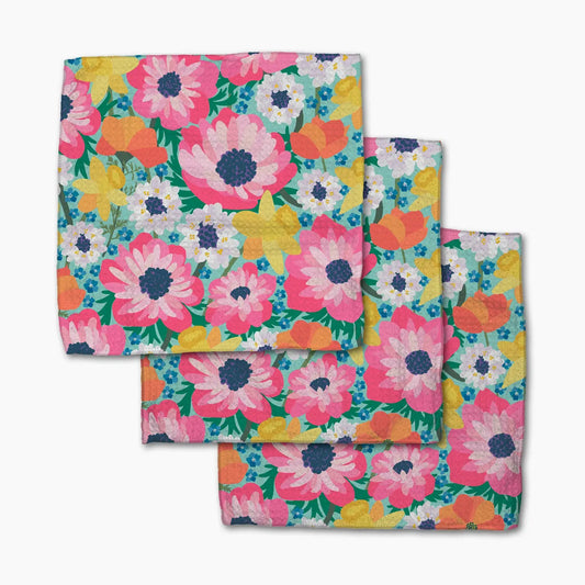 Geometry Dishcloth Pack: Spring Meadow