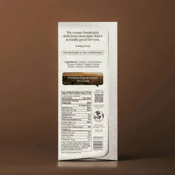 Date Sweetened Dark Chocolate Bar Espresso Crunch