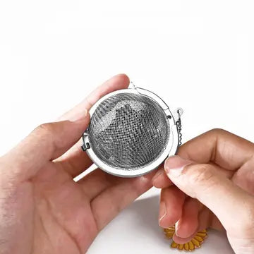Tea Infuser Ball Yellow Daisy