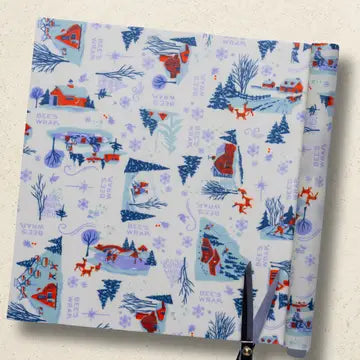 Holiday Bee's Wrap Roll
