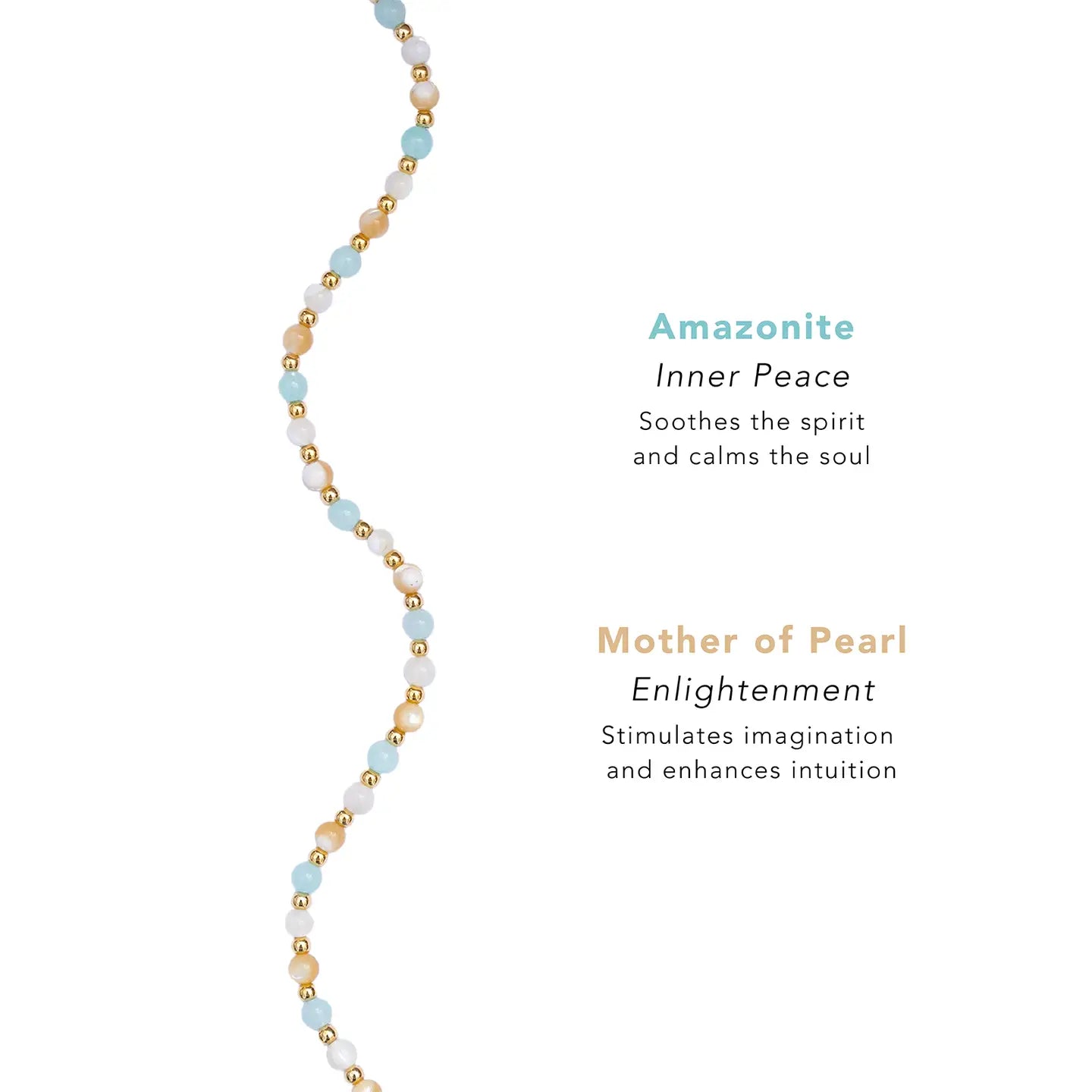 Imagination & Inner Peace 4mm Healing Necklace