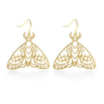 Emperor Moth Earrings