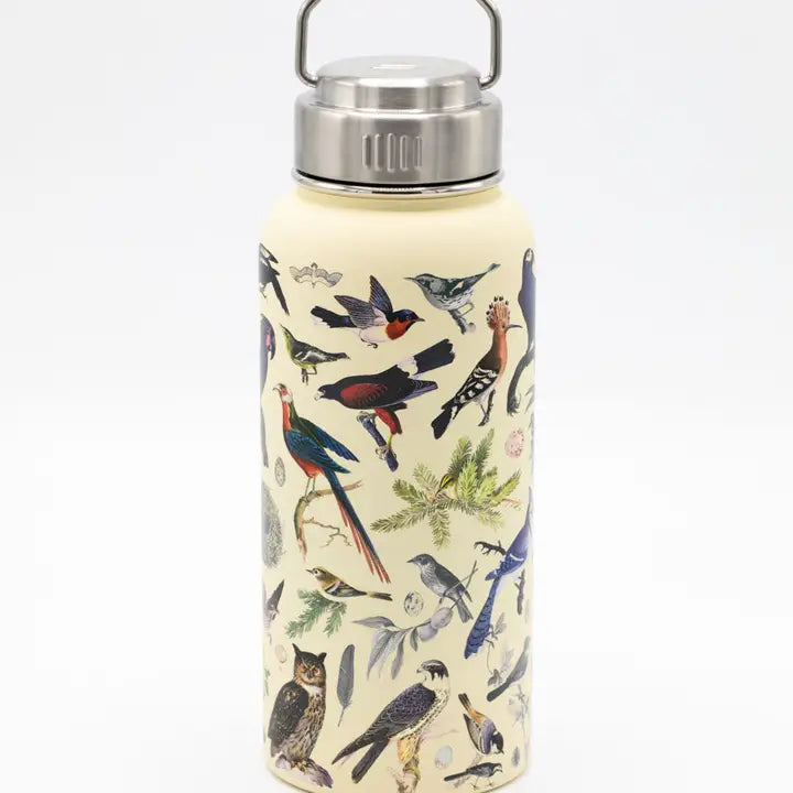 Birds Stainless Steel Vacuum Flask 32oz