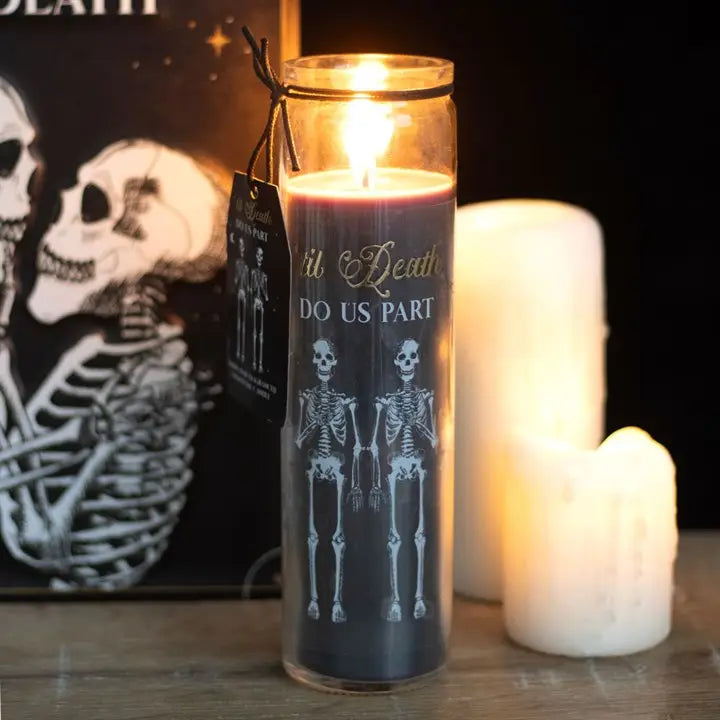 Til Death Do Us Part Tube Candle