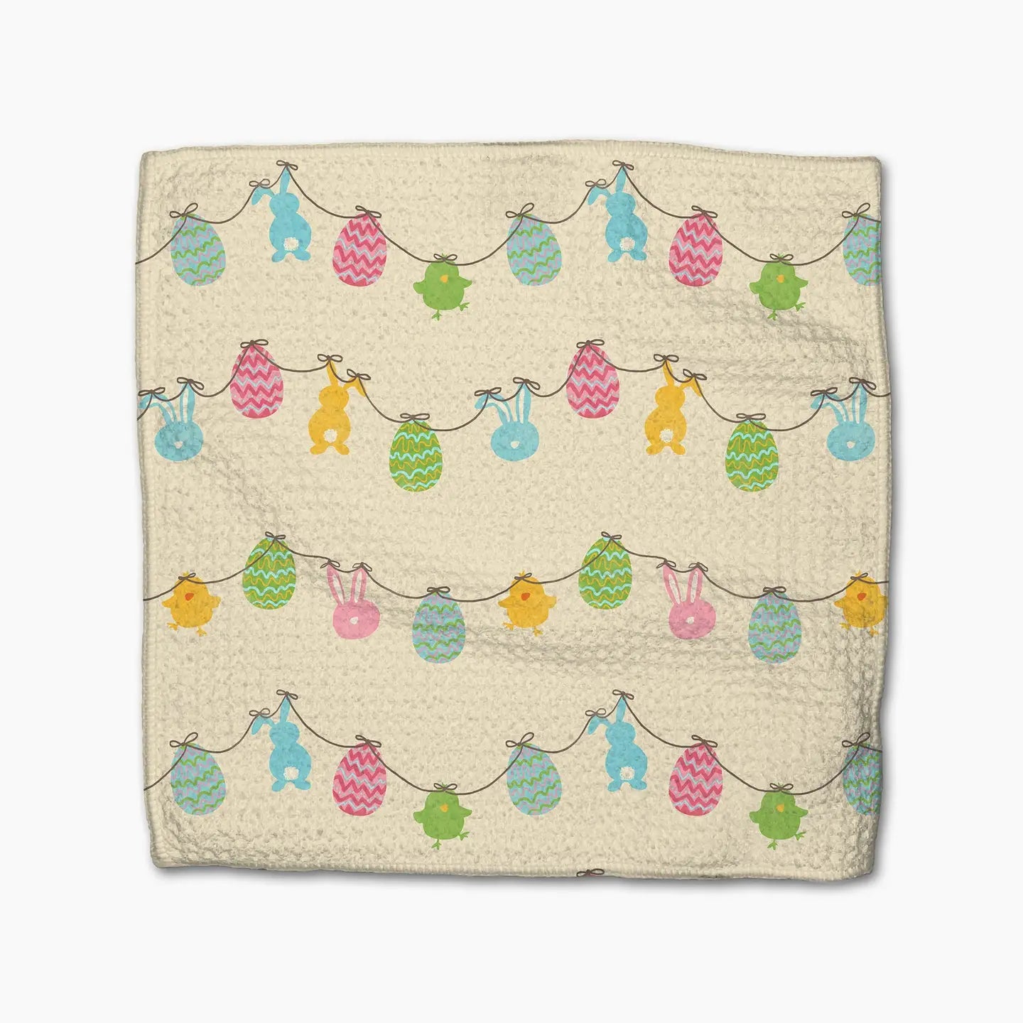 Geometry Dishcloth Pack: Easter Banner