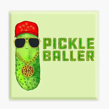 Pickle Baller Magnet