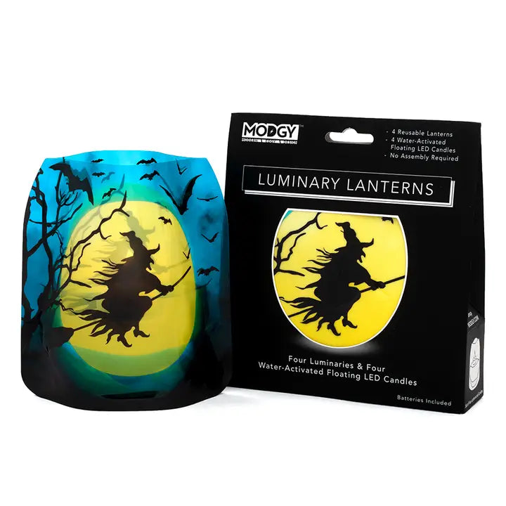 Witchy Woman Luminaries 4 pk