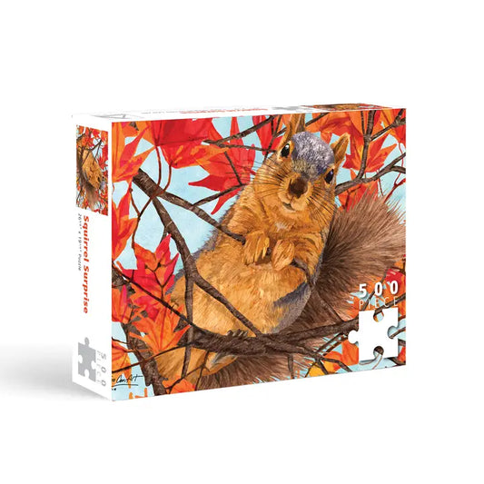 Squirrel Surprise Puzzle 500 piece