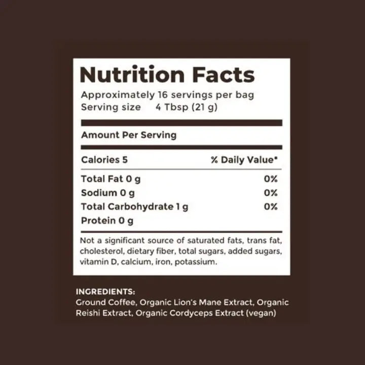 Mushroom Ground Coffee Mind