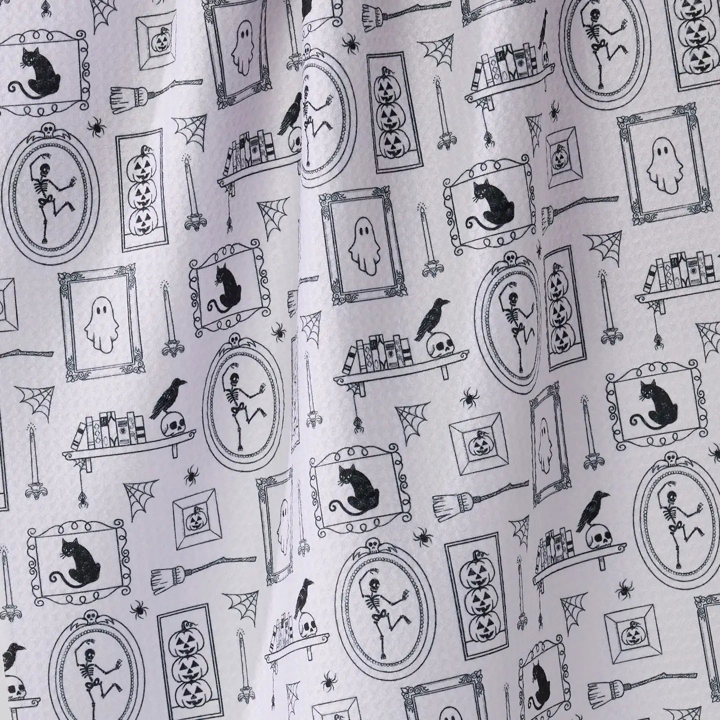 Geometry Tea Towel: Haunted Gallery