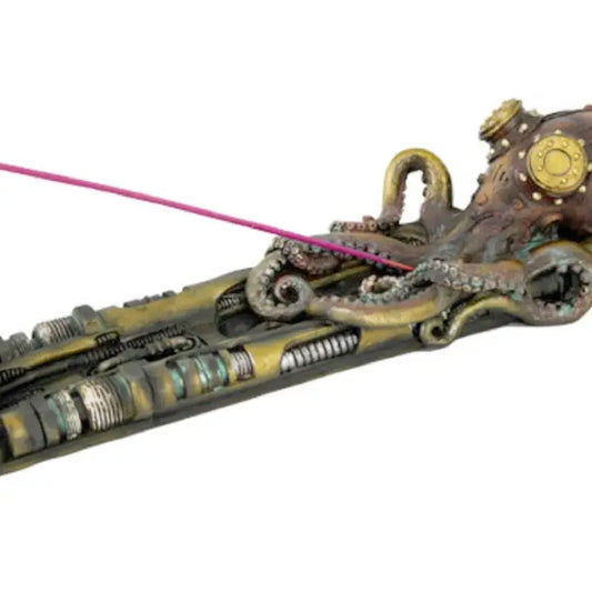 Steampunk Octopus Incense Burner
