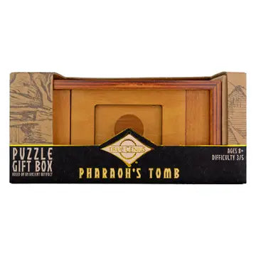 Pharaoh's Tomb Secret Puzzle Box Gift Card Holder