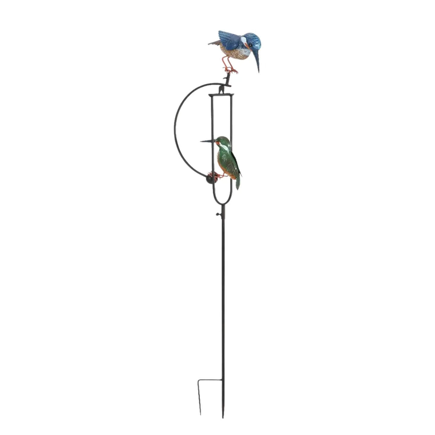 Blue & Green Hummingbird Balance Rocker