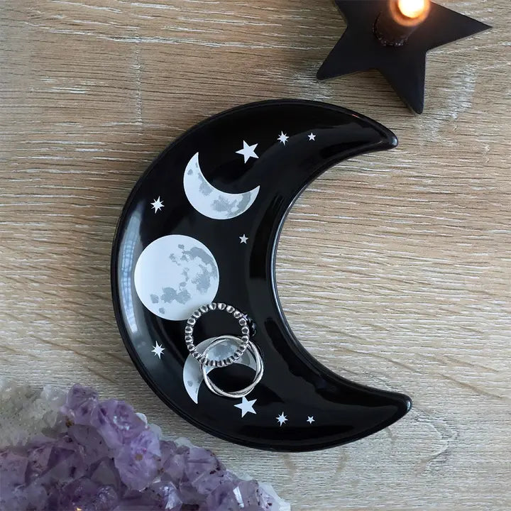 Crescent Moon  Trinket Dish