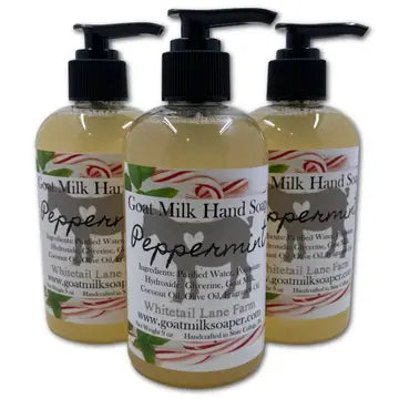 Liquid Goat Milk Hand Soap Peppermint