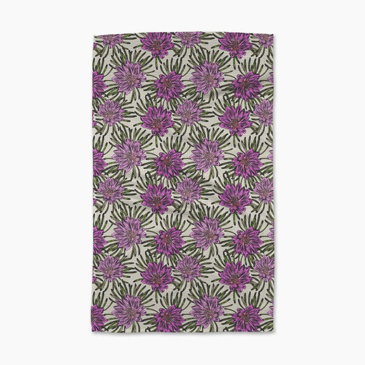 Geometry Tea Towel: Montana Bitterroot
