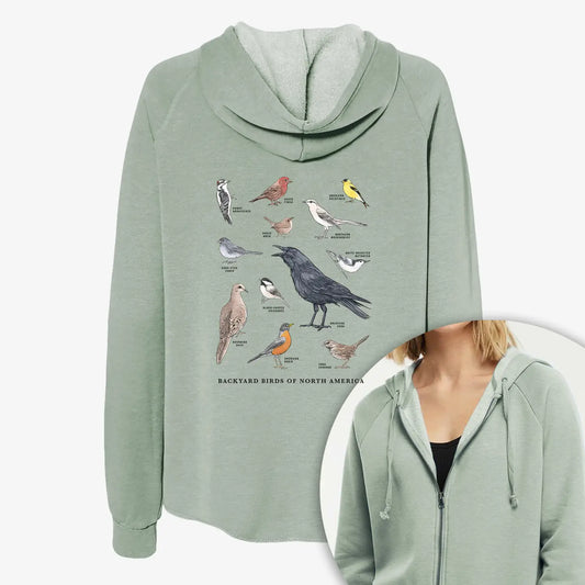 Common Backyard Birds Hooded Sweatshirt