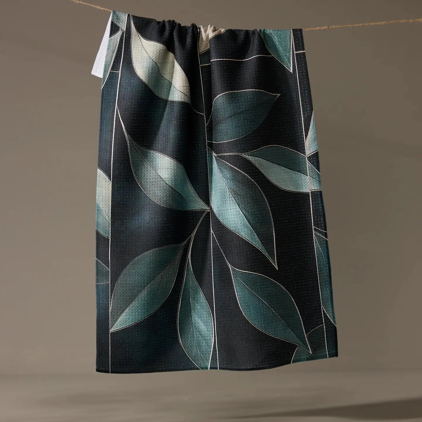 Geometry Tea Towel: Modern Organic